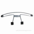 Car Coat Hanger, Made of Chrome-plated Steel, Suitable for Jackets and Overcoats